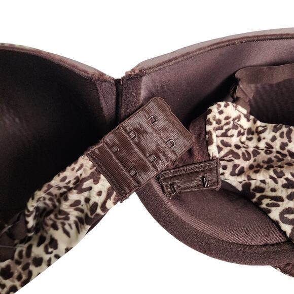 Vanity Fair Womens Flattering Lift Underwire Bra Size 36D Leopard Print 75260 - Picture 7 of 7